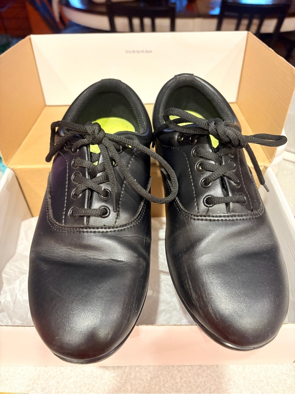 High school marching band shoes